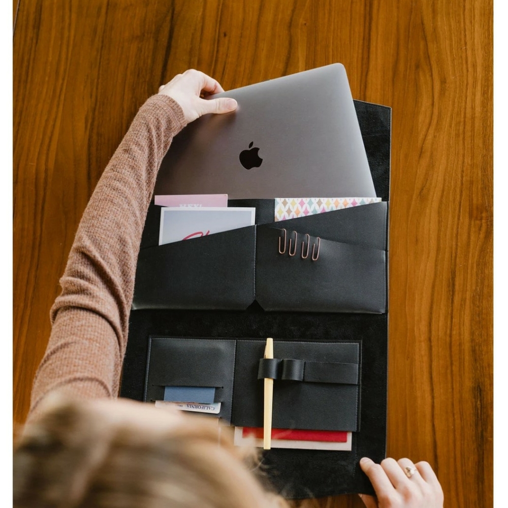 Glass Ladder & Co. The Megan Portfolio Clutch